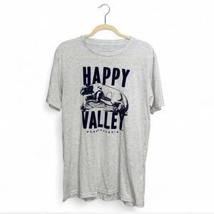 Homefield Men’s Gray Penn State Nittany Lions Short Sleeve Shirt Size Medium